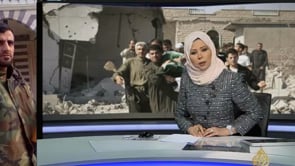 لقاء تلفزيوني مع الناطق الرسمي باسم الجبهة الإسلامية السورية للحديث عن التطورات العسكرية في منطقة مطار تفتناز