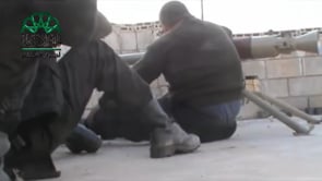 استهداف حاجز قرية الكمب بقذيفة B9 من قبل حركة أحرار الشام في تلبيسة في ريف حمص