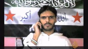 مداخلة تلفزيونية مع أبو جعفر المغربل حول تصفية السجناء في حي القرابيص المحرر في حمص