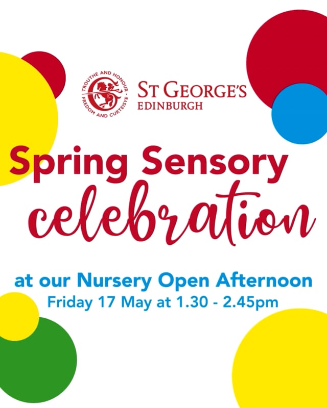 Spring Sensory Celebration Nursery event