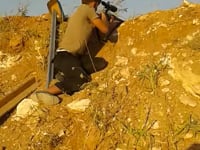 استهداف قوات النظام بالقناص ال بي كي سي في قرية الحامدية من قبل لواء درع الرحمن