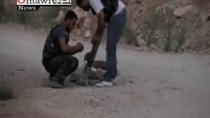 استهداف حاجز الجندول في مدينة حلب بصواريخ محلية الصنع من قبل كتيبة الباز بالاشتراك مع كتيبة محمد الفاتح