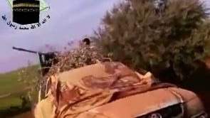 التصدي للطيران الحربي على طريق الموت في ريف إدلب من قبل لواء مكة المكرمة