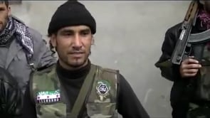 لقاء ميداني مع أحد مقاتلي كتائب الفاروق للحديث عن الأوضاع العسكرية والميدانية في منطقة عقرب في حماة