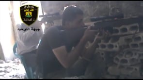 عملية قنص عناصر النظام شمال مدينة الرستن في ريف حمص من لواء رجال الله