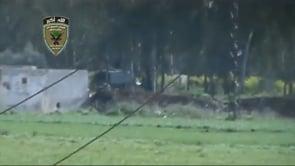 رصد هروب عناصر النظام بعد استهدافهم من قبل كتائب الحمزة في الرستن في ريف حمص الشمالي