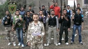 بيان صادر عن كتائب الحمزة في ريف حمص الشمالي تناشد فيه الأمة الإسلامية لفك الحصار عن حمص