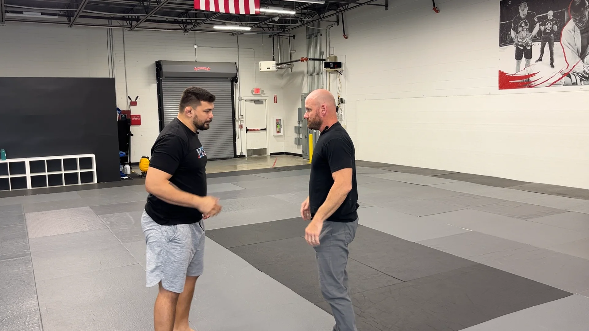 Headlock defense