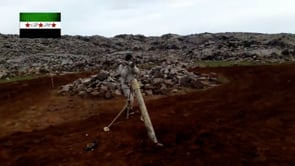 استهداف مقرات النظام على جبهة الوردات في درعا بقذائف الهاون من قبل جيش الثورة