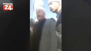 تصريح من قبل قائد حركة رجال الكرامة الشيخ أبو حسن يحيى الحجار حول مجريات الأحداث في بلدة القريا في محافظة السويداء