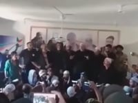 كلمة من قائد حركة رجال الكرامة يحيى الحجار في استقبال مقاتلي الحركة الإرهابي راجي فلحوط