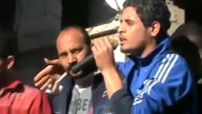 مظاهرة في حي البياضة في مدينة حمص