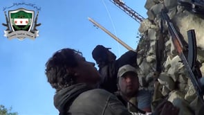 انتشار عناصر كتائب الهجرة إلى الله على الخطوط الأمامية لجبهة مرصد سولاس في ريف الاذقية ضمن مجريات معركة أول الغيث قطرة