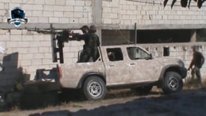 استهداف قوات النظام بالدوشكا في قرية شكوحي في ريف اللاذقية من قبل كتيبة أبو القعقاع