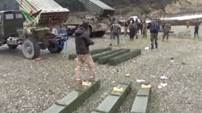 استهداف مقرات النظام في محافظة اللاذقية بصواريخ الغراد من قبل مجلس قيادة الثورة