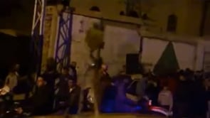 مظاهرة مسائية في مدينة قارة في ريف دمشق في ثلاثاء "الحرية لنورا الجيزاوي"