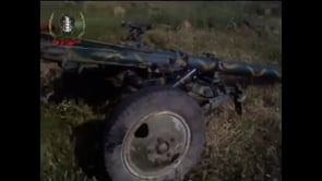 استهداف  قوات النظام بقذائف الهاون في سرية صيصون من قبل لواء شهداء اليرموك في محافظة درعا