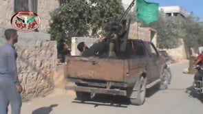 التصدي للطيران الحربي من قبل لواء أحرار الزاوية في الرامي في محافظة إدلب