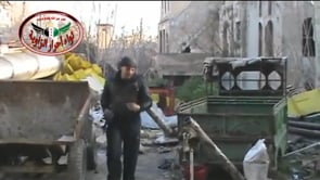 استهداف أحد حواجز النظام في قلعة حلب  في محافظة حلب من قبل لواء أحرار الزاوية