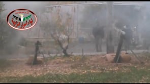 استهداف أحد حواجز النظام في الرامي في محافظة إدلب من قبل لواء أحرار الزاوية