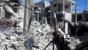 اقتحام أحد النقاط من قبل جيش الإسلام على جبهة بساتين برزة في دمشق