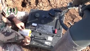 استهداف  قوات النظام بصاروخ تاو من قبل لواء صقور الجبل في ريف حلب الجنوبي في محافظة حلب