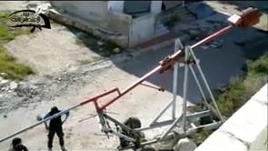 استهداف حاجز أبو نجيب من قبل لواء الاعتصام بالله في مدينة درعا