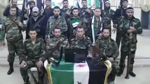 بيان إعلان تشكيل كتيبة الشهداء في خان شيخون