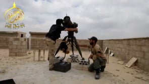 استهداف  قوات النظام بصاروخ تاو من قبل فرقة صلاح الدين في محافة درعا