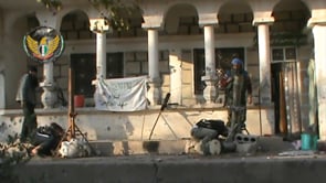 استهداف تحصينات  قوات النظام بقذائف الهاون من قبل لواء جند الرحمن في مدينة دير الزور في محافظة دير الزور