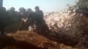 هجوم كتيبة فرسان الجبل على قوات النظام في جبل الزاوية في معركة الرامي