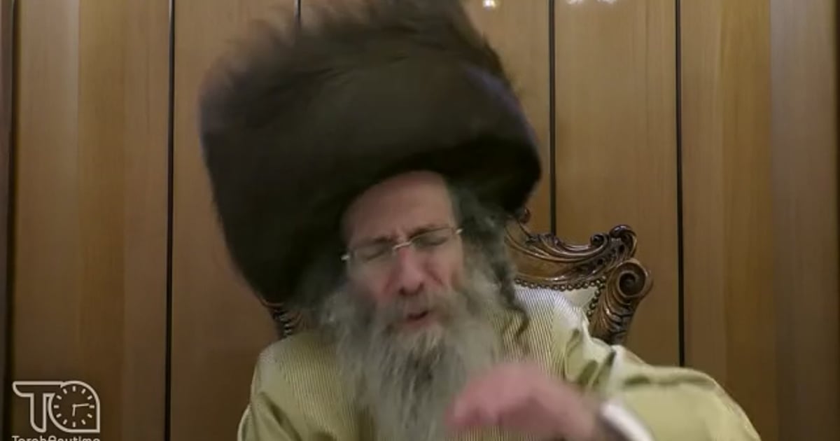 R' Elimelech Biderman Hebrew | דברים קצרים שביעי של פסח