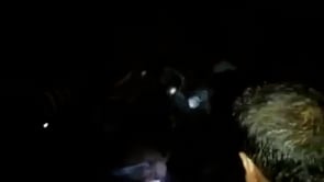 انتشال جثة نايف نمر الذي قتل في قصف للنظام السوري