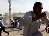 إطلاق قوات قسد النار على مظاهرة عند دوار بلدة غرانيج في محافظة دير الزور