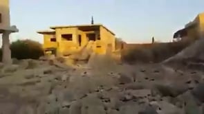 انتشال ضحايا قصف للنظام على خان الشيح في محافظة ريف دمشق