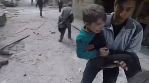 قصف  قوات النظام مدينة سقبا في محافظة ريف دمشق