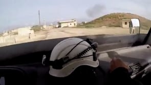 عمل الدفاع المدني على إخماد حريق نشب في منزل أحد المدنيين في بلدة الغدفة بريف معرة النعمان الشرقي نتيجة غارة جوية للطيران الحربي