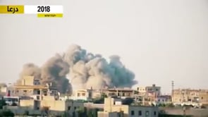 حملة قصف من قبل قوات النظام على مدينة درعا تؤدي لنزوح عدد كبير من الأهالي