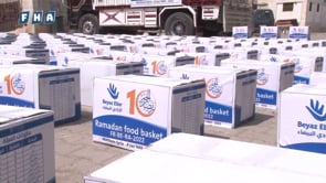 تقرير وكالة الفرات حول حملة رمضان الخير الأيادي البيضاء رمضان