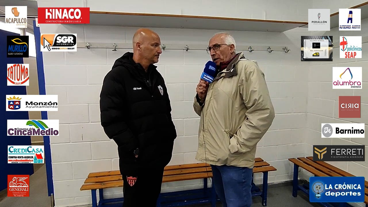 ISMAEL  MARIANI (Entrenador Monzón) Épila 1-2 At.Monzón Alumbra / J 31 / 3ª División