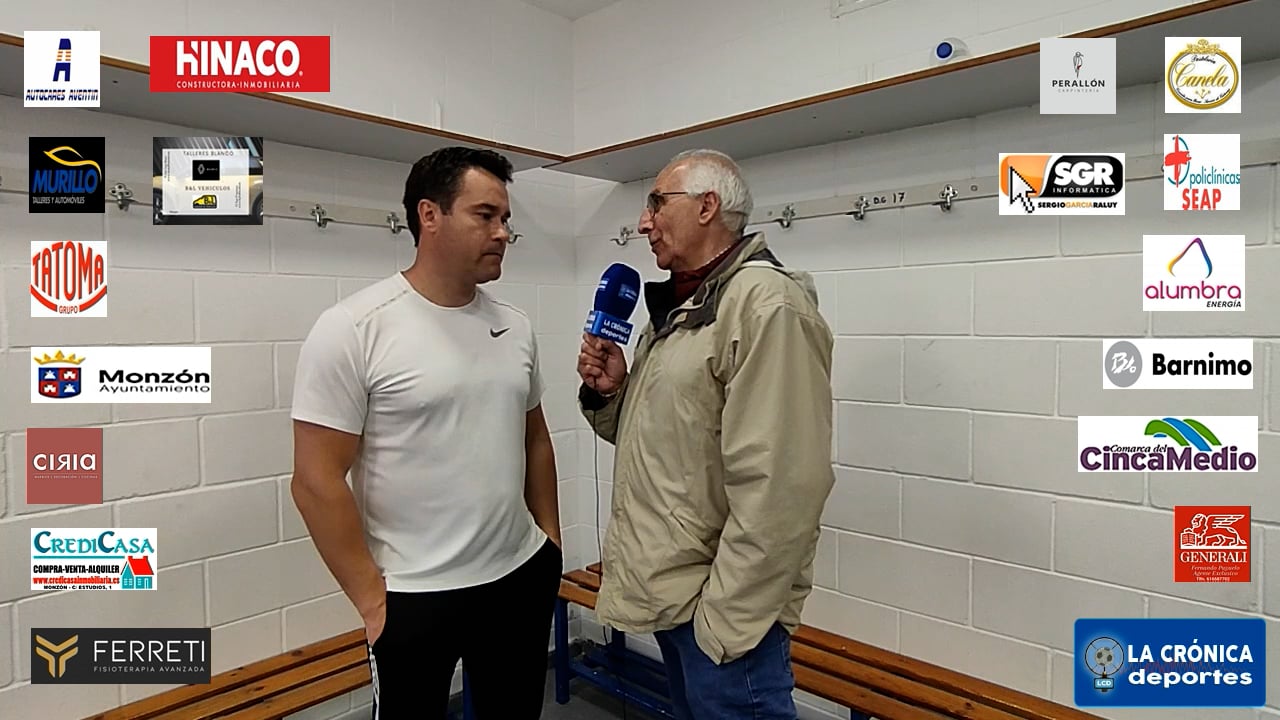 RUBÉN  ZAPATER (Entrenador Épila) Épila 1-2 At.Monzón  Alumbra / J 31 / 3ª División