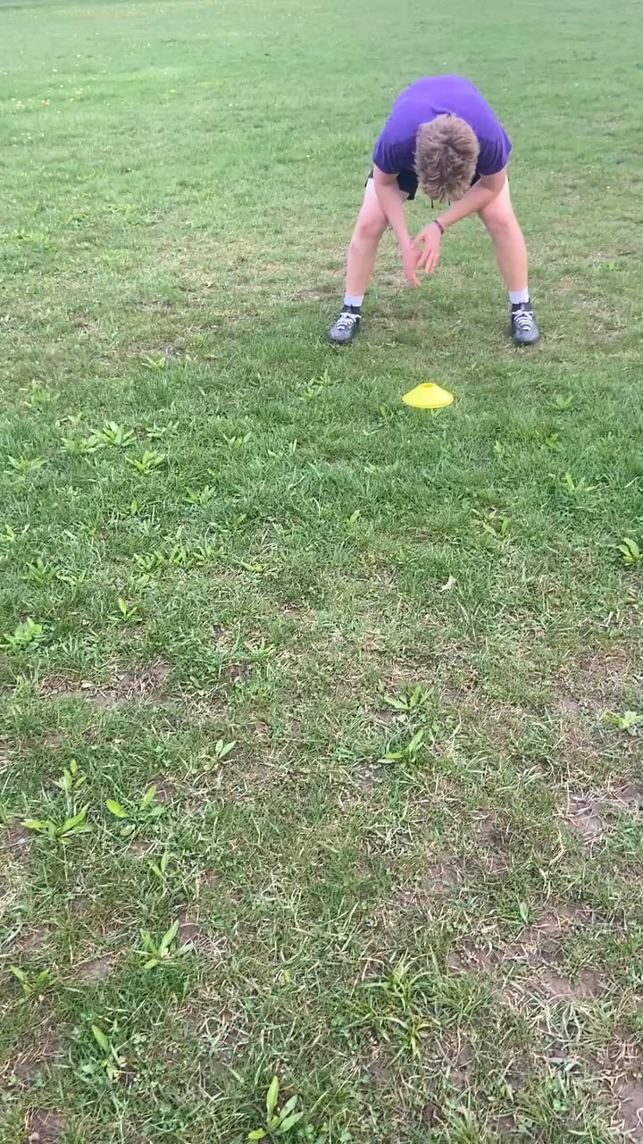 Watch PurpleShift athlete's 5-10-5 Agility: 4.75 seconds