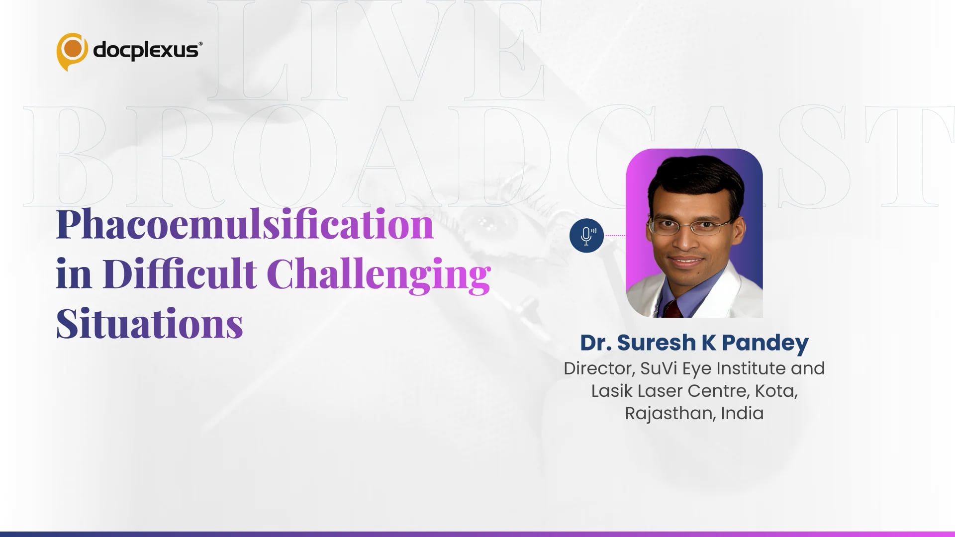 Phacoemulsification in Difficult Challenging Situations