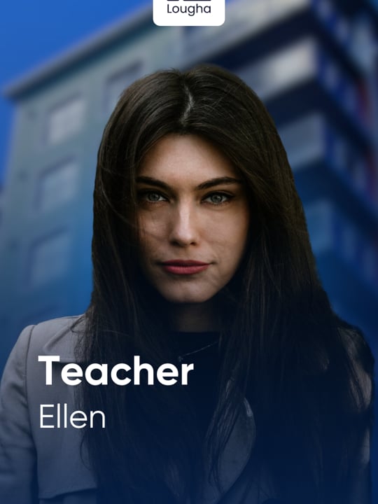 Ellen, English teacher at Lougha Institute