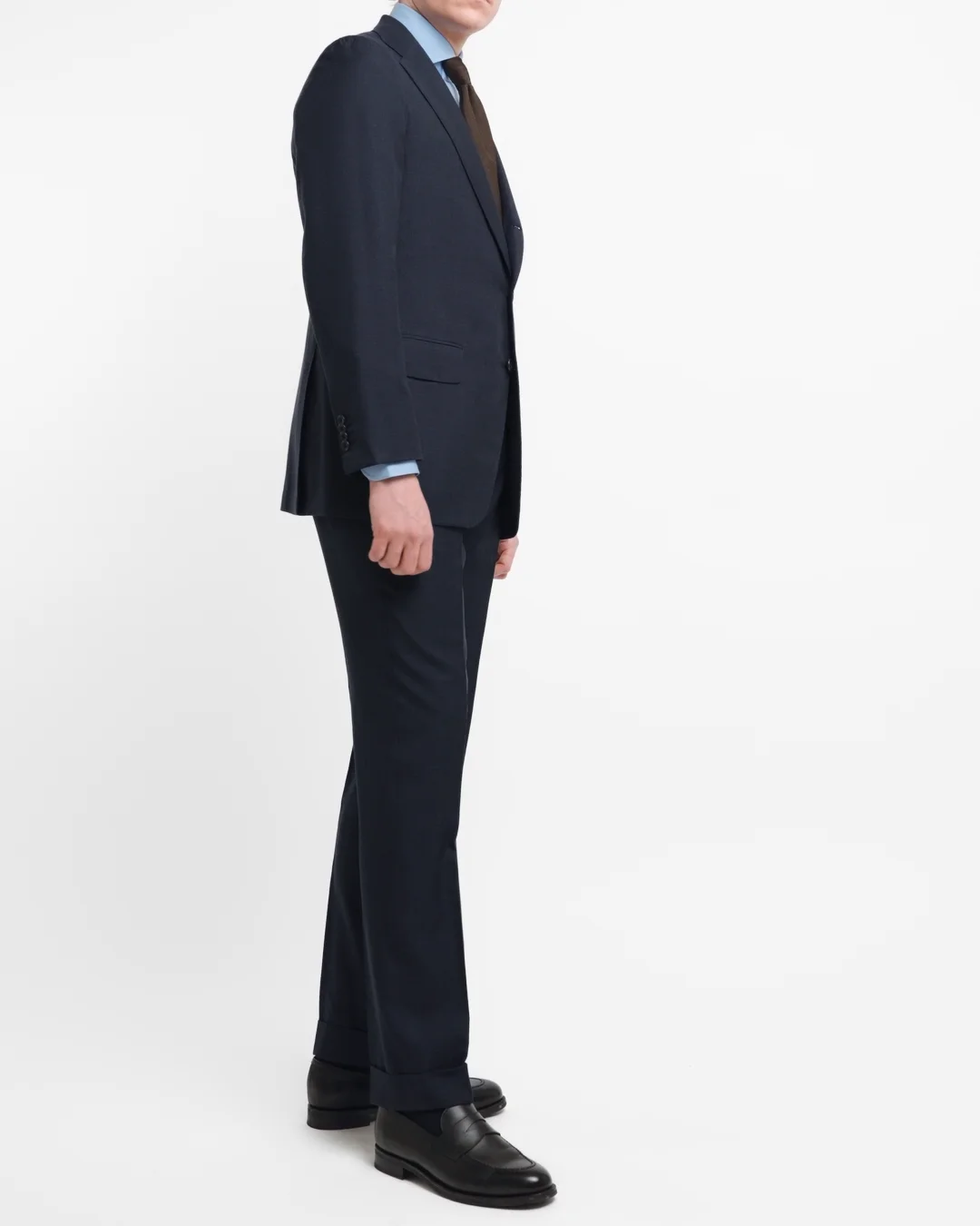 Mod 2 Solid Tropical Summer Suit Navy - Suits - Cavour