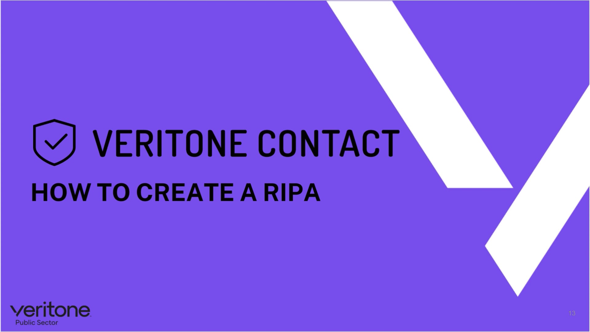 How to Create a RIPA Report | Videos & Movies on Vimeo