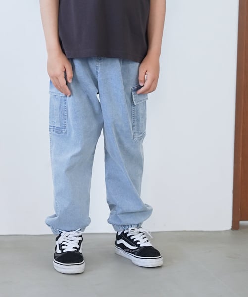 COOLデニムカーゴパンツ/キッズ/116655/アウトレット価格