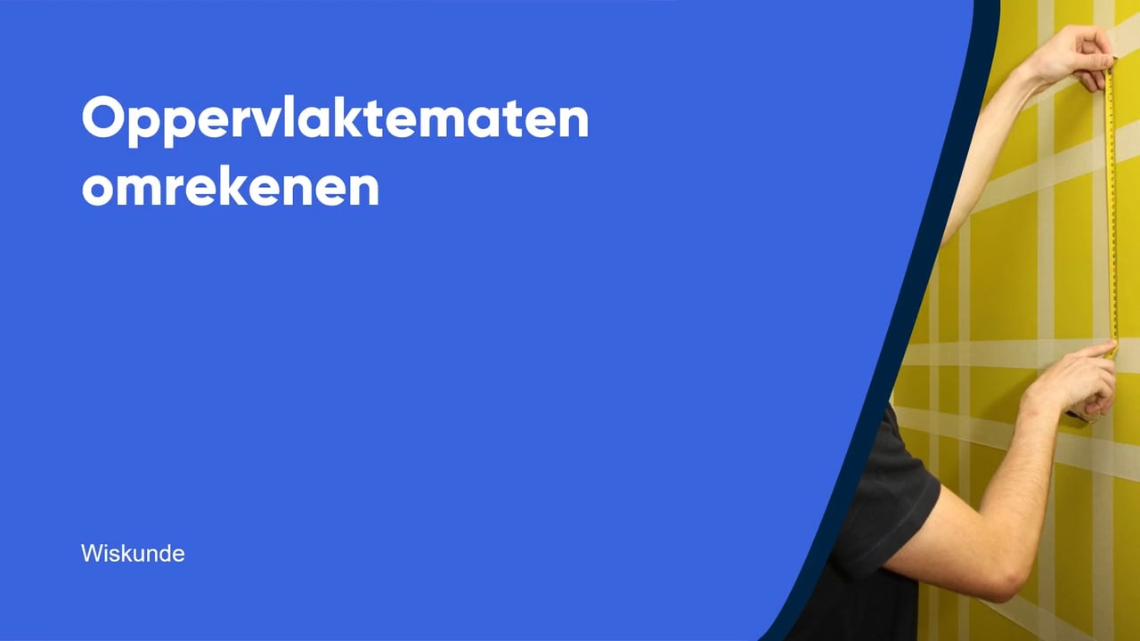 Oppervlaktematen omrekenen