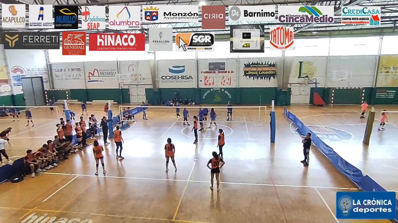 MONZÓN  ORGANIZÓ  LA  TERCERA  CONCENTRACIÓN  DE LOS  JUEGOS ESCOLARES  NO FEDERADOS DE VOLEIBOL