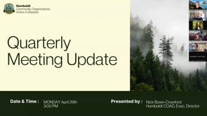 April 2024 Humboldt COAD | Quarterly Meeting